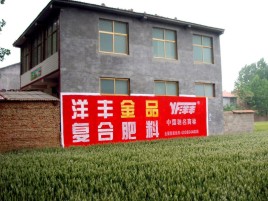 三江如何让墙体广告展现最大化效果