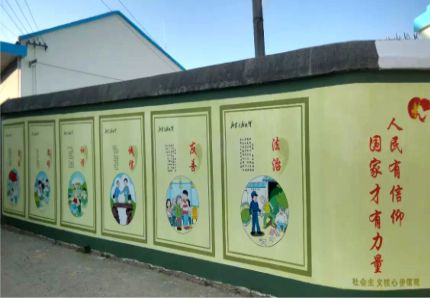 三江文化墙施工攻略
