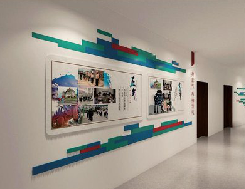 三江企业文化墙用什么材料好？